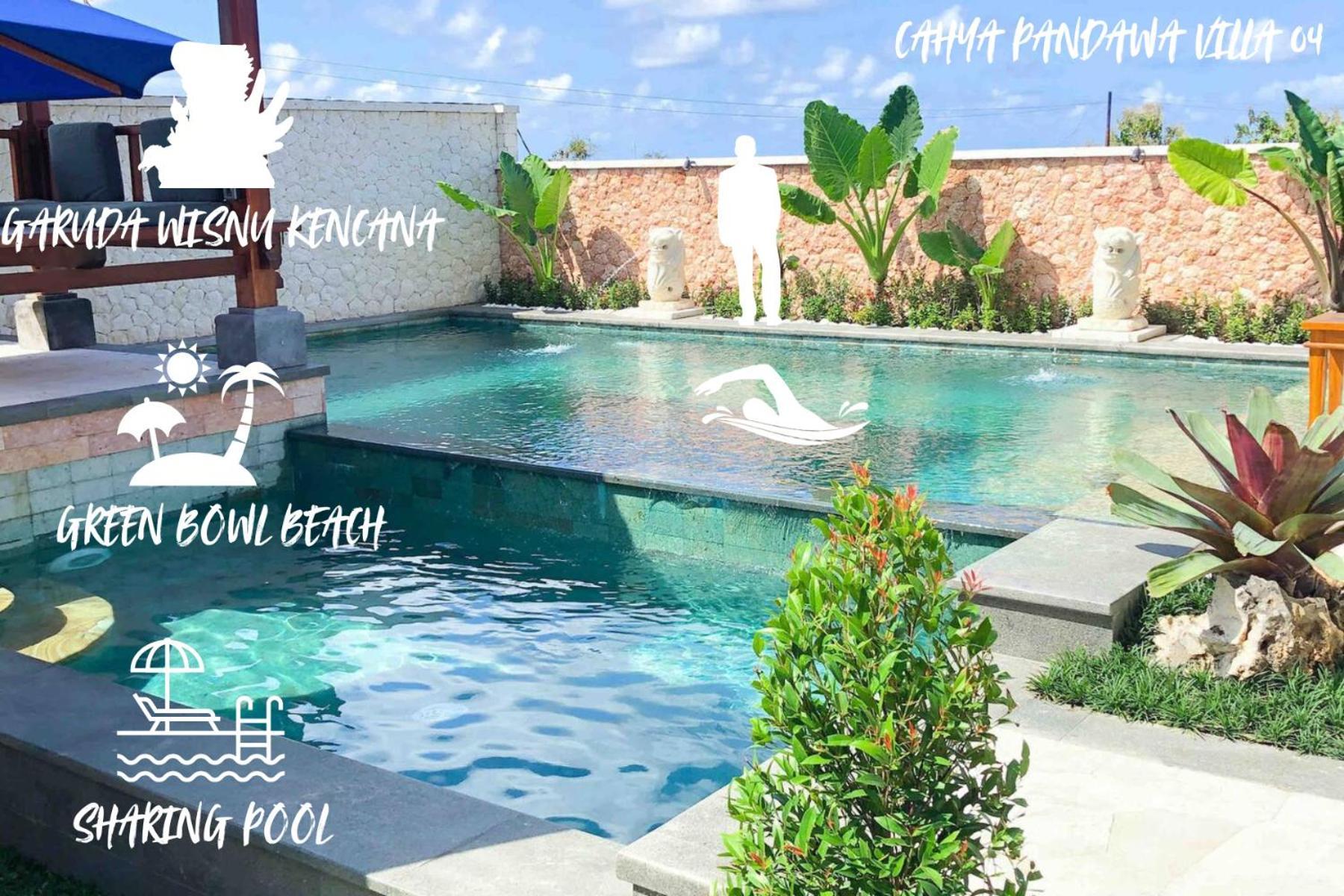 Cahya Pandawa Villa 4 Ungasan  Exterior photo